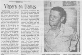 Vísperas en llamas