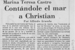 Contándole el mar a Christian
