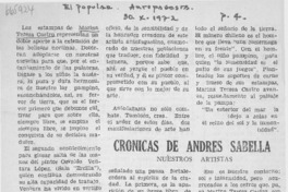 Cronicas de Andrés Sabella