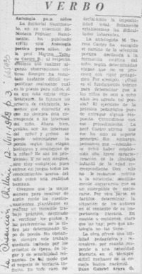 Antología para niños