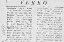 Antología para niños