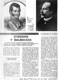 O'Higgins y Balmaceda.  [artículo]