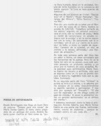 Poesía en Antofagasta