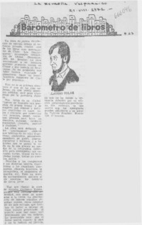 Barómetro de libros.