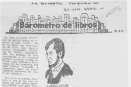 Barómetro de libros.