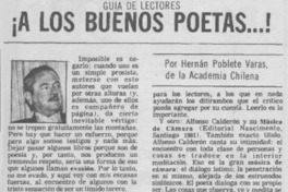 ¡A los buenos poetas!