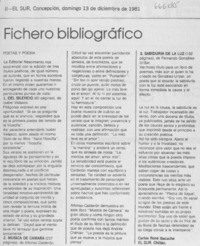 Fichero bibliográfico