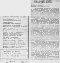 Vida de los libros
