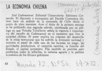 La Economía chilena.
