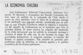 La Economía chilena.