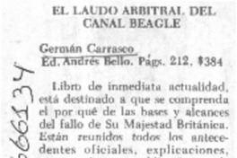 El laudo arbitral del Canal Beagle.  [artículo]