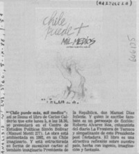 Chile puede más, mil medios.