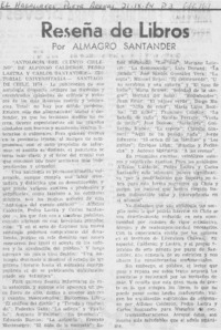 Antología del cuento chileno