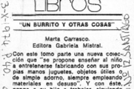 Un burrito y otras cosas"  [artículo]