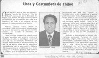 Usos y costumbres de Chiloé