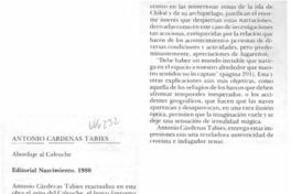 Antonio Cárdenas Tabies.