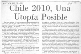 Chile 2010, una utopía posible