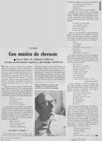 Con música de clavecín