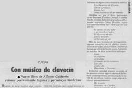 Con música de clavecín