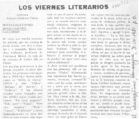 Poeta con futuro [comentario]