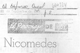 Nicomedes Guzmán.