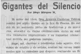 Gigantes del silencio