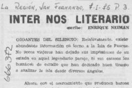 Gigantes del silencio