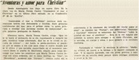 Aventuras y amor para Christian"