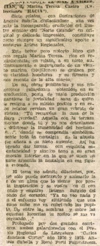 Contandole el mar a Christian