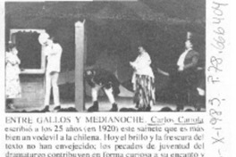 Entre gallos y medianoche