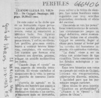 Cuando llega el viento.