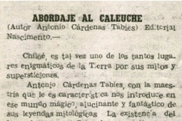 Abordaje al Caleuche
