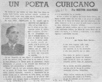 Un poeta curicano