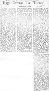 Hugo Correa: "Los títeres"