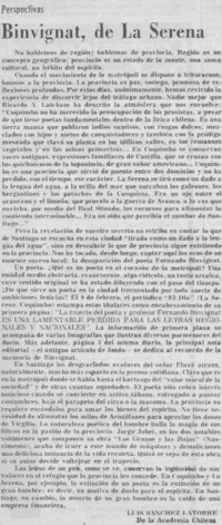 Binvignat, de La Serena