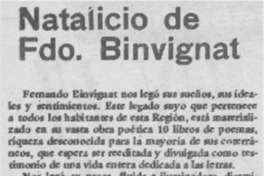 Natalicio de Fdo. Binvignat.