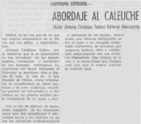 Abordaje al Caleuche.