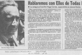 Hablaremos con ellos de todas maneras.