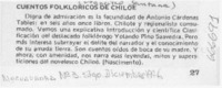 Cuentos folklóricos de Chiloé