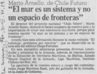 "El Mar es un sistema y no un espacio de fronteras".