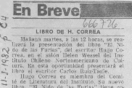 Libro de H. Correa.