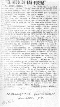 El nido de las furias : [comentario]