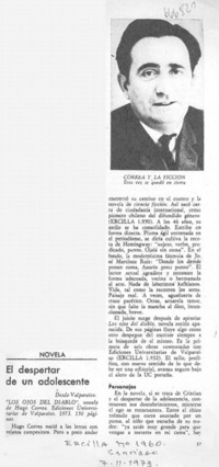 El despertar de un adolescente.