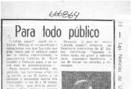 Para todo público.  [artículo]