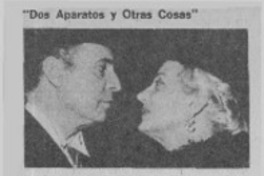 Dos aparatos y otras cosas"  [artículo] S. R. V.