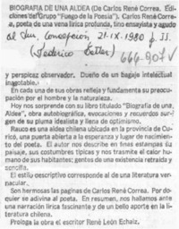 Biografía de una aldea  [artículo] Federico Tatter.