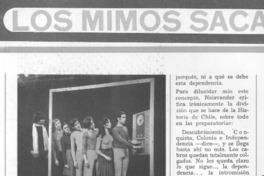 Los mimos sacaron el habla.