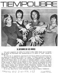 El retorno de los mimos.  [artículo]