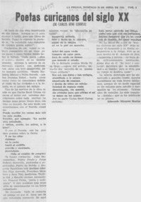 Poetas curicanos del siglo XX