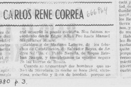 Una noche con Carlos René Correa